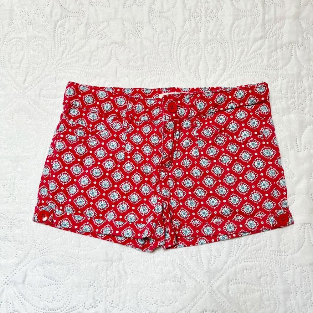 Sfera Patterned Button Shorts Size 6/7 - Picture 2 of 5